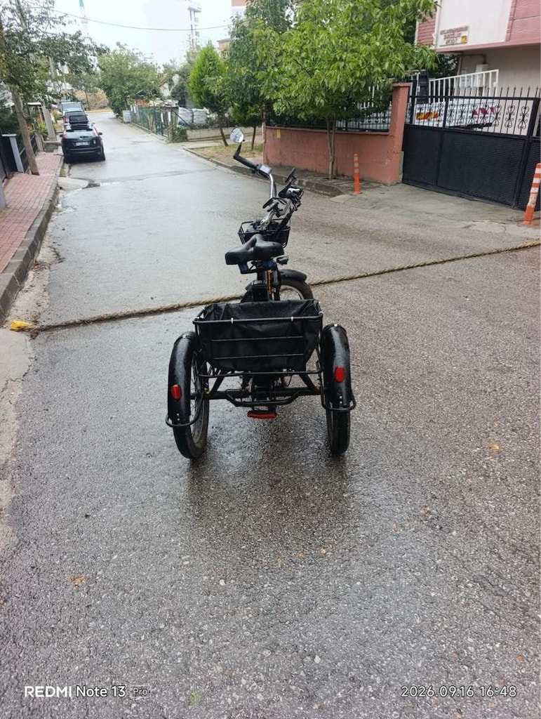 strade e-vıbe 3 tekerlekli elektrikli bisiklet - 3