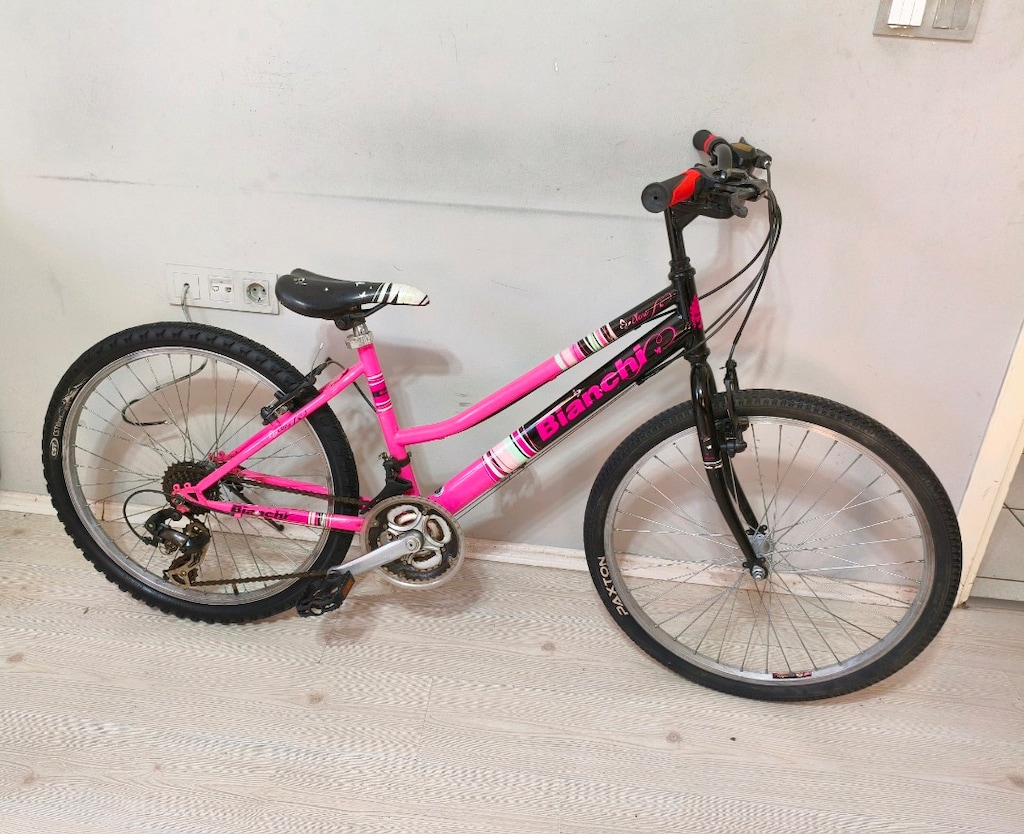 orjinal Bianchi marka 24 jant 21 vites Shimano vites - 4