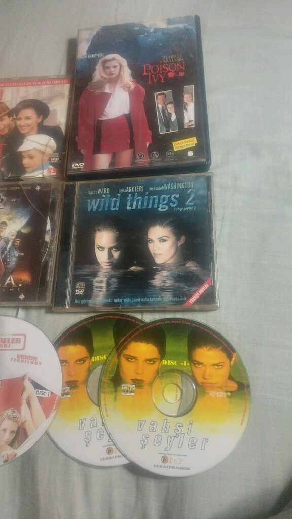 Orijinal 1 adet dvd 8 adet vcd filmler - 2