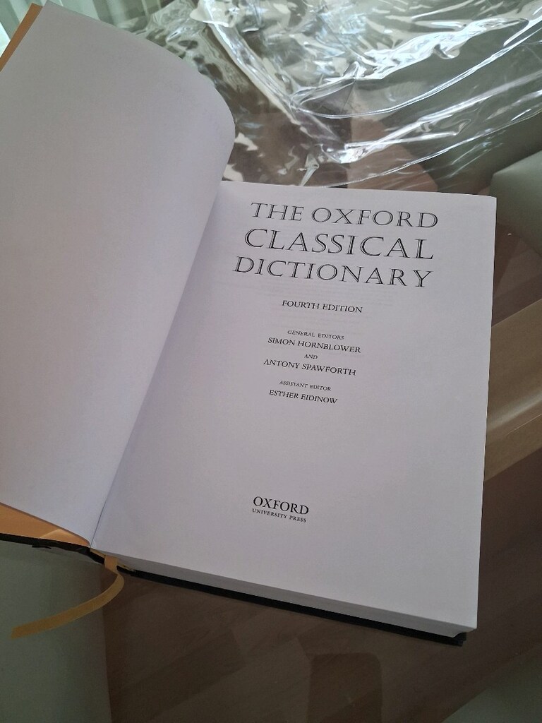 The Oxford Classıcal Dıctıonary Orginal - 3
