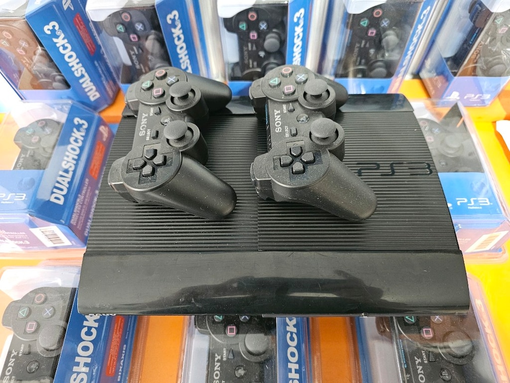 Ps3 500 Gb Süperslim*2. Kol*40 Adet Oyun Yüklü*Orijinal*6 Ay Garanti - 3