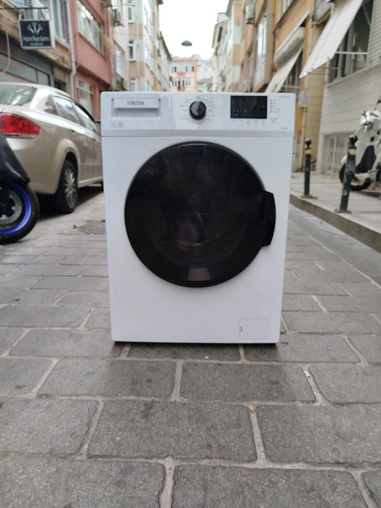 Dijital ekran 9 kilogram inverter motor Altus çamaşır makinesi origina - 3
