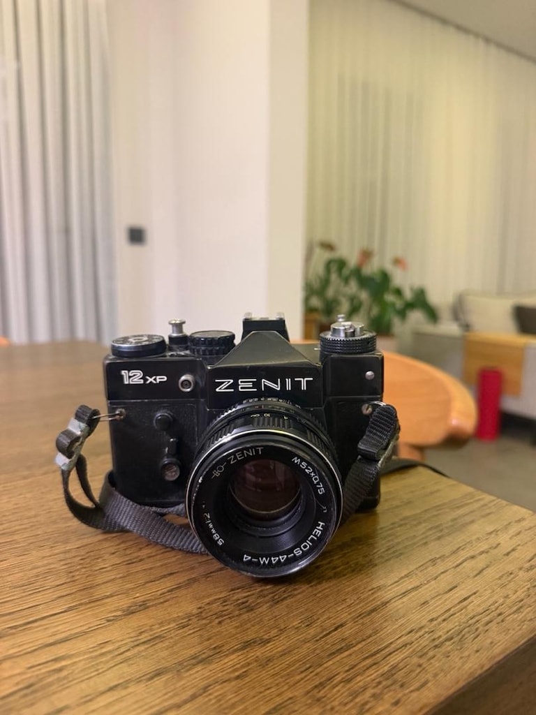 Zenit 12XP Analog Fotoğraf Makinesi Helios 44M-4 Lensli - 5