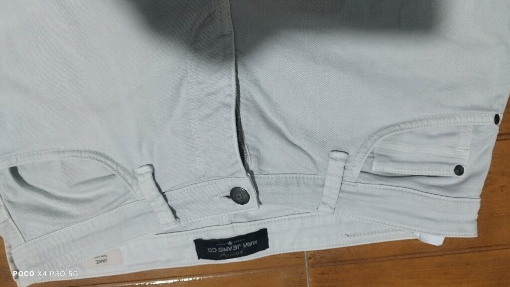 #Mavi Jeans kot pantolon..Gümüş renk..Piyasası pahalıdır. - 5