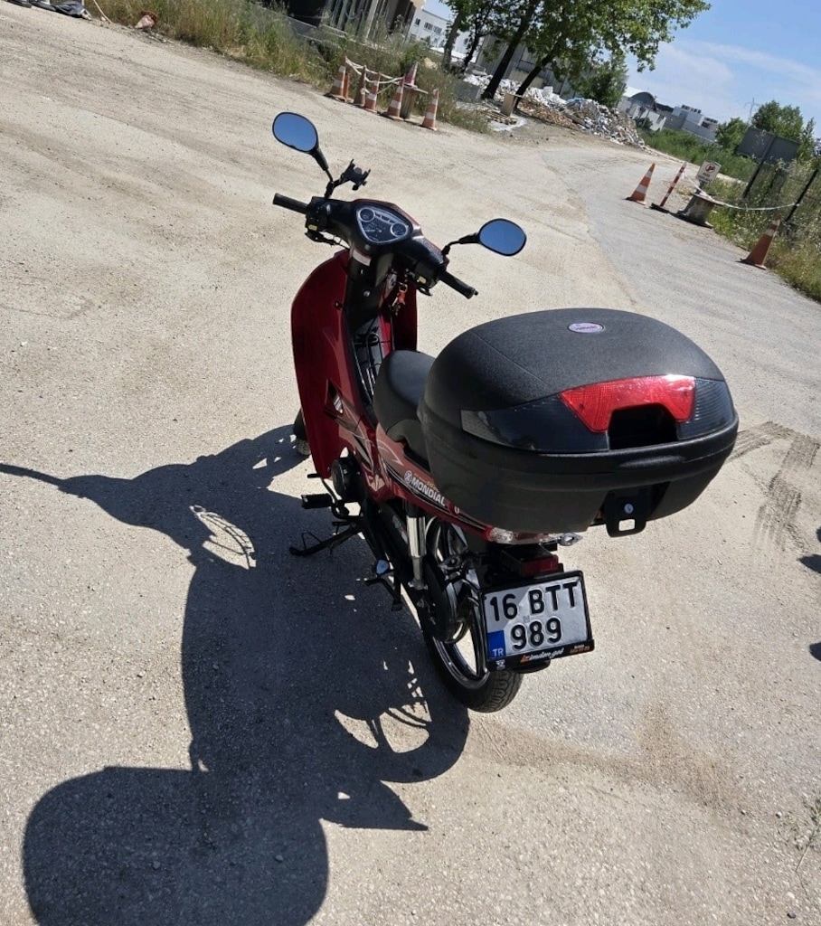 2025 model mondial motor. 8.000 km. masrafsiz - 2