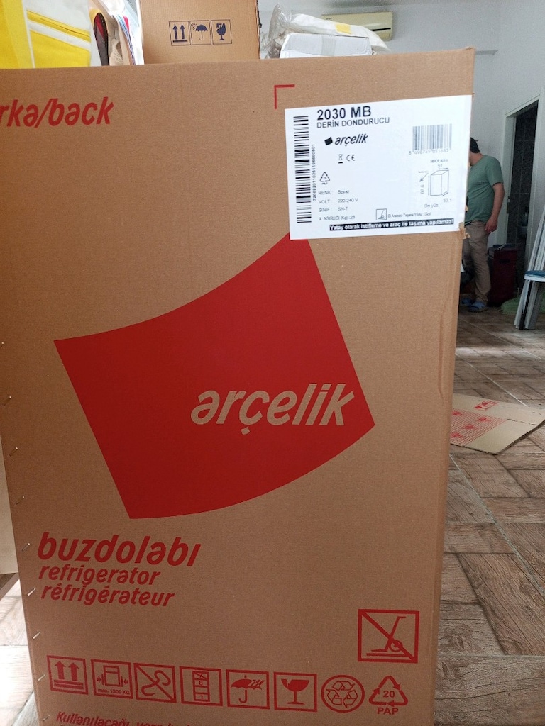 Arçelik 2030 MB Derin Dondurucu – Sıfır, Kutusunda