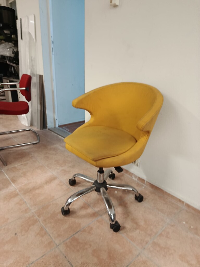 KLAS OFİS ÜSKÜDAR SARI DERİ ÇALIŞMA KOLTUĞU - 3