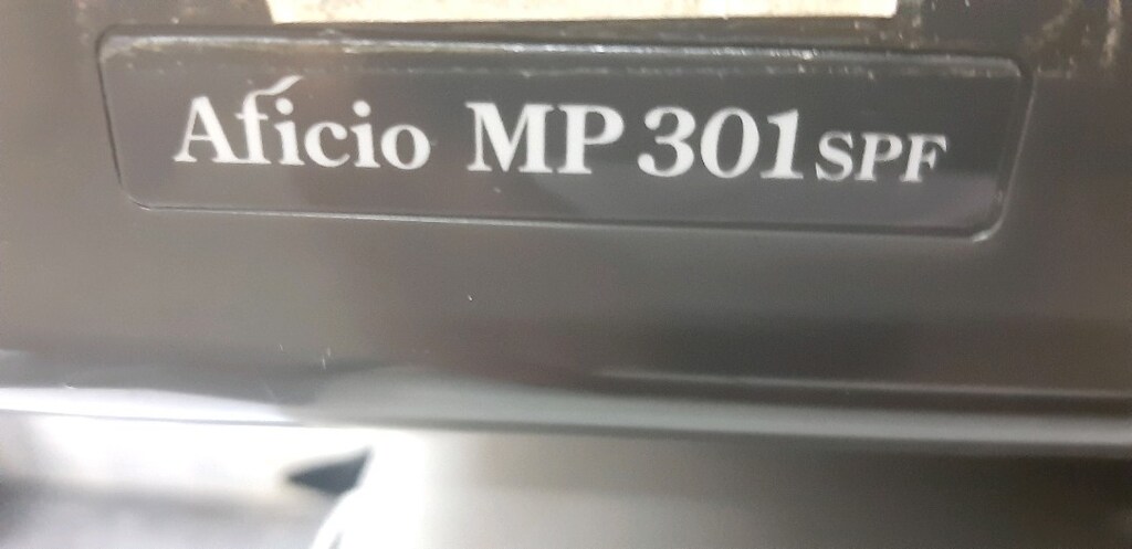 RICOH MP301Spf yazıcı tarayıcı fotokopi - 2