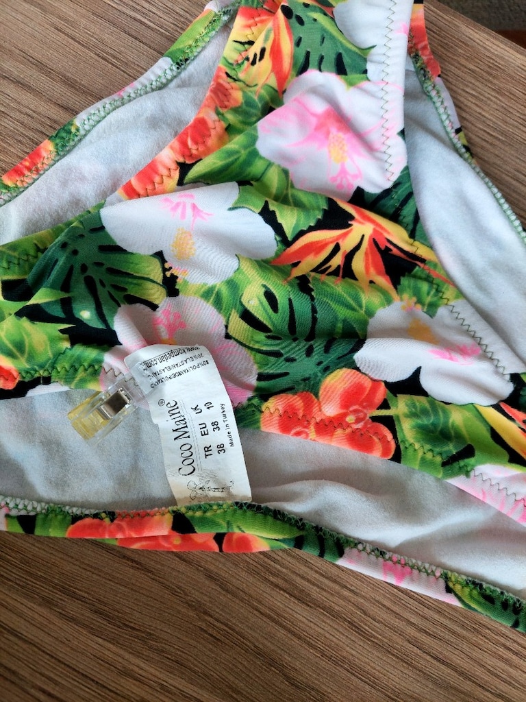 Coco Marine çiçek desenli bikini takımı - 12