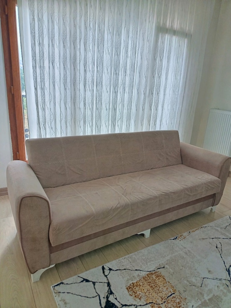 SIFIR ALINMIŞ 2 YILLIK 3 ADET ÜÇLÜ KOLTUK - 4