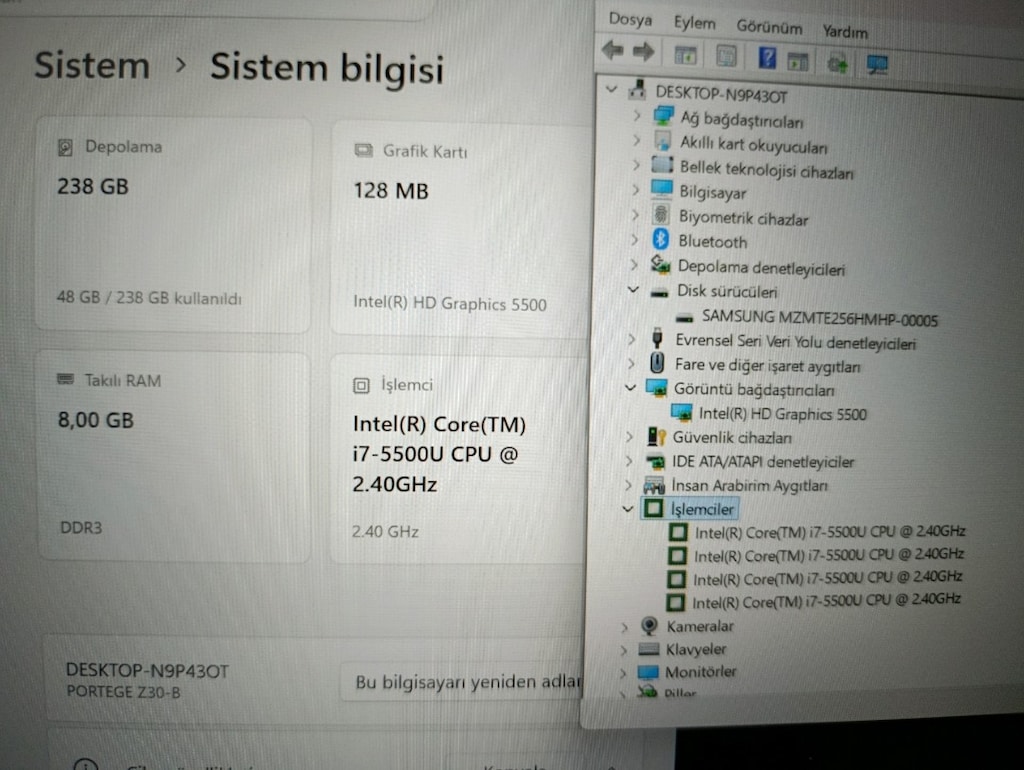 Toshiba i7 Portégé Z30-B üst segment, hafif ve ultra taşınabilir iş bi - 5