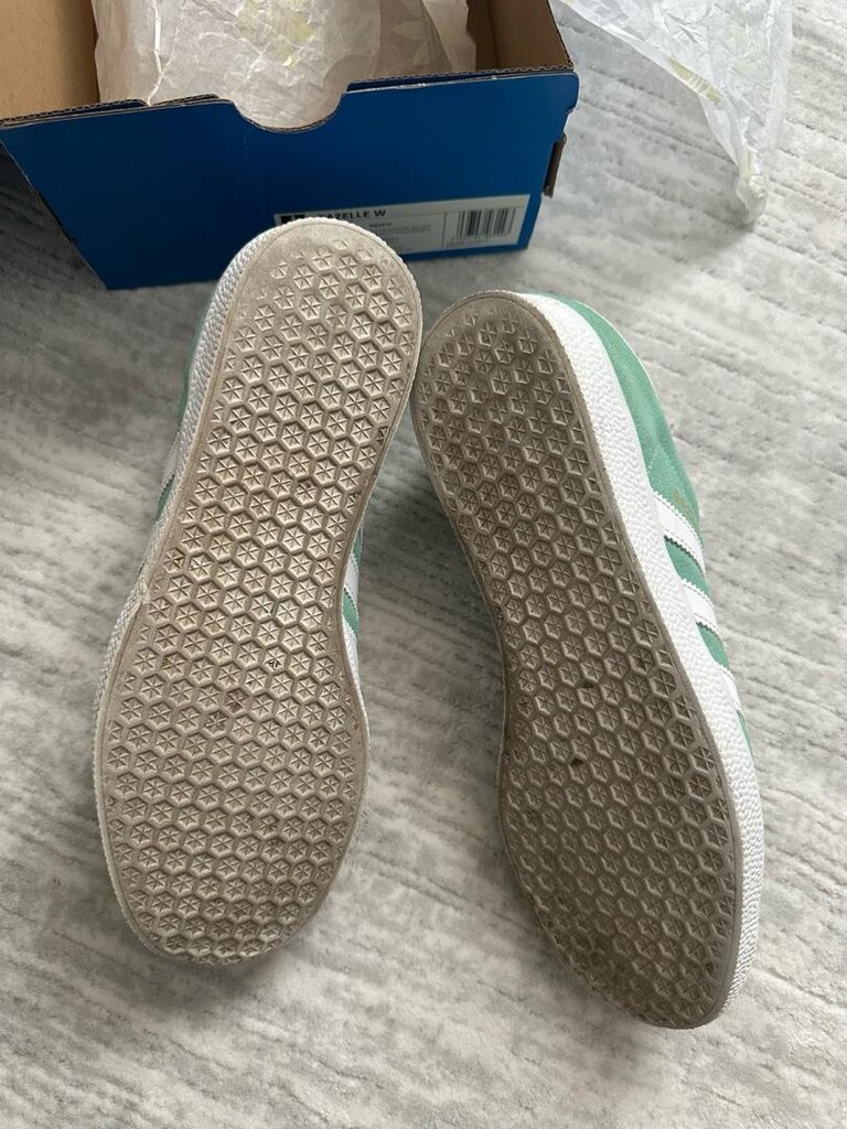 Adidas Gazelle Yeşil Süet Ayakkabı - 6