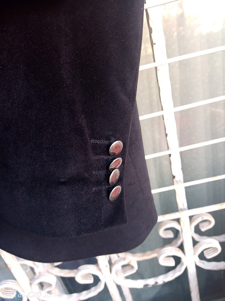 Siyah blazer kadifeceket,54 beden,b ecevit bulvarı ant - 4