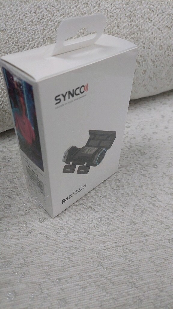 Synco G4 Mini Kablosuz Yaka Mikrofonu - 8