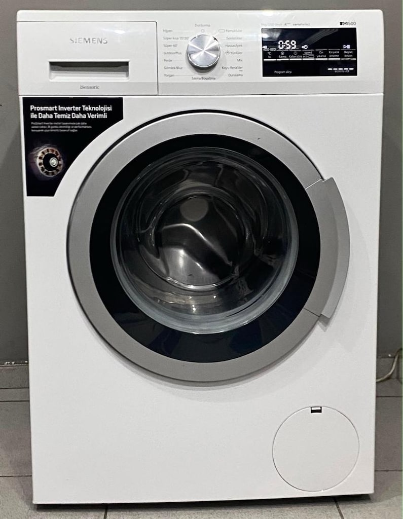 SİEMENS 9 KG 1200 DEVİR A+++ ÇAMAŞIR MAKİNESİ HEMEN TESLİM - 2
