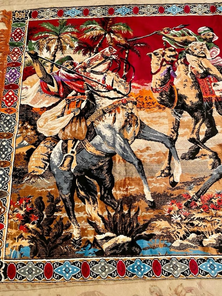 120 x 196 El Dokuma Duvar Halısı ANTİKA - 3