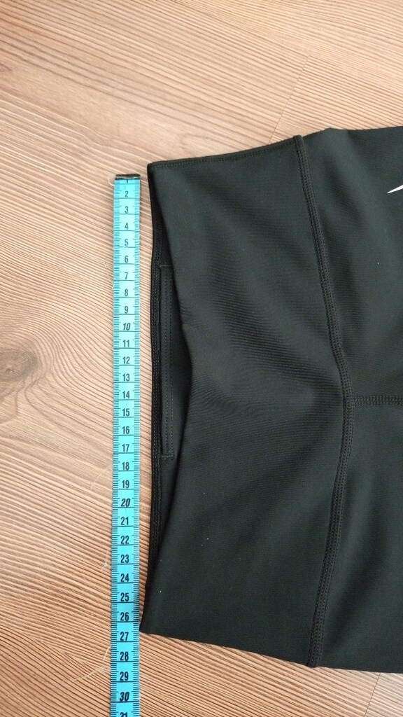 Nike Siyah Spor Kısa Tayt - 7