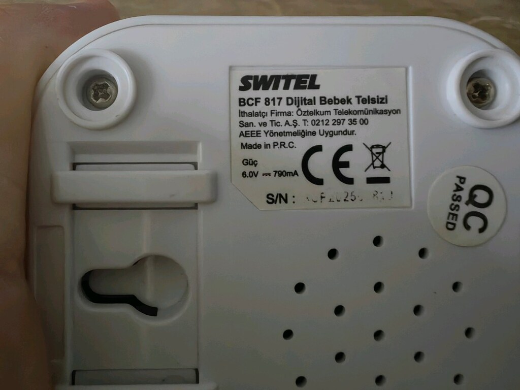 SWITEL CAMERALI BEBK TELSİZİ SORUNSUZ ADAPTÖRĞYLE BERABER VERİLECEK - 6