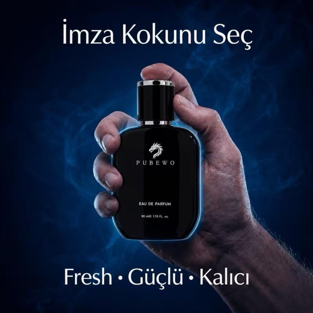 AZURON Edp 50ml Erkek Parfümü - Fresh, Okyanus Esintisi %20 Esans - 3