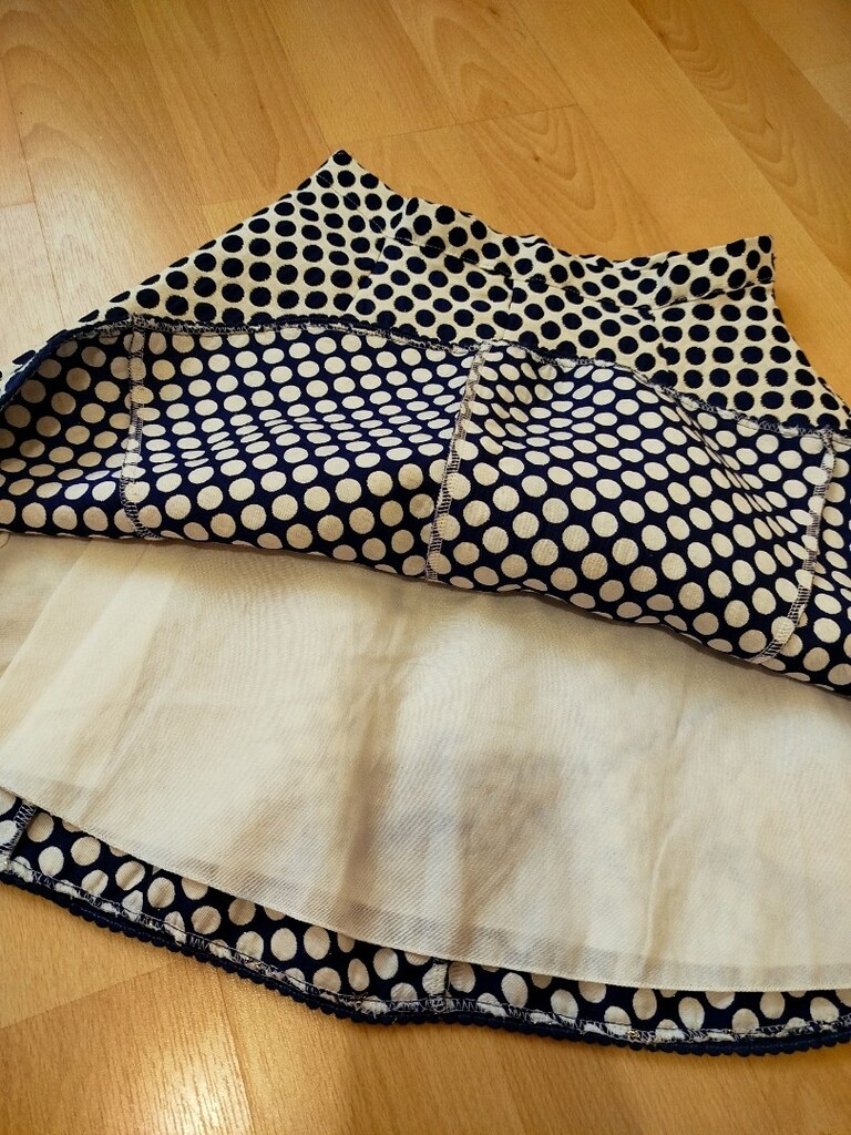 Sıfır gibi çok şık etek bel fermuarlı 30 cm boy 44 cm 10-11 yaş için - 5