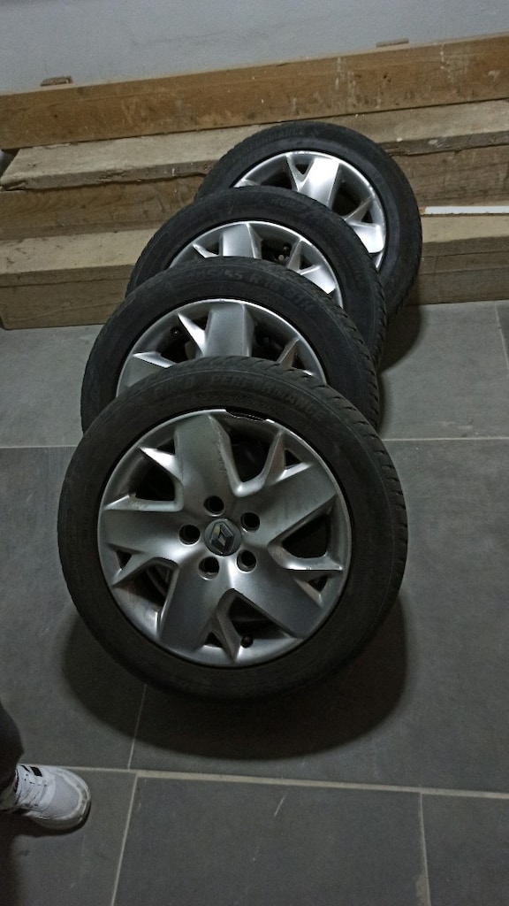 205 55 16 orjinal Fluence jant yazlık lastik takımı - 6