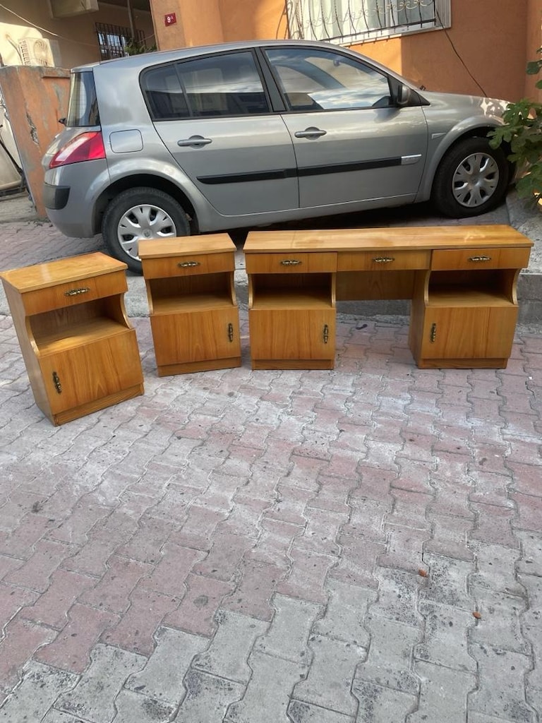 Antik komidin şifonyer takımı - 2