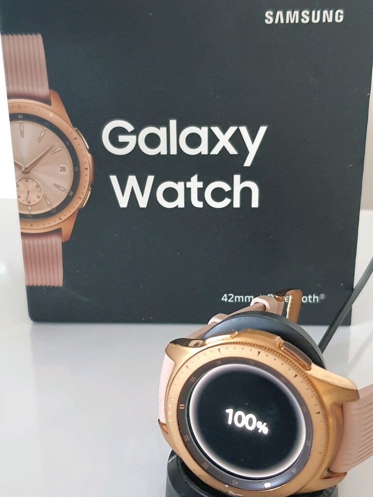 2 saat birden SAMSUNG S3 FRONTİER & GALAXY WATCH 42MM ROSE GOLD - 7
