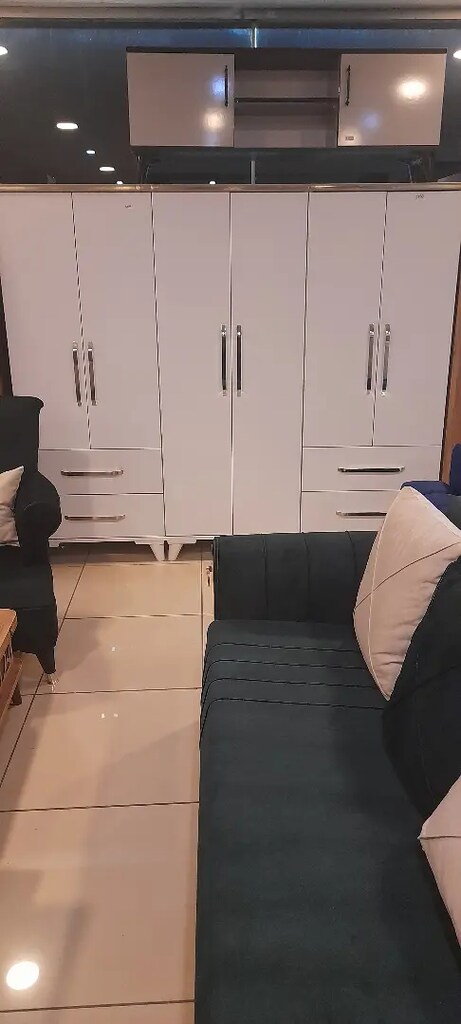 Sıfır 6 kapılı gardolap elbise dolabı - 9