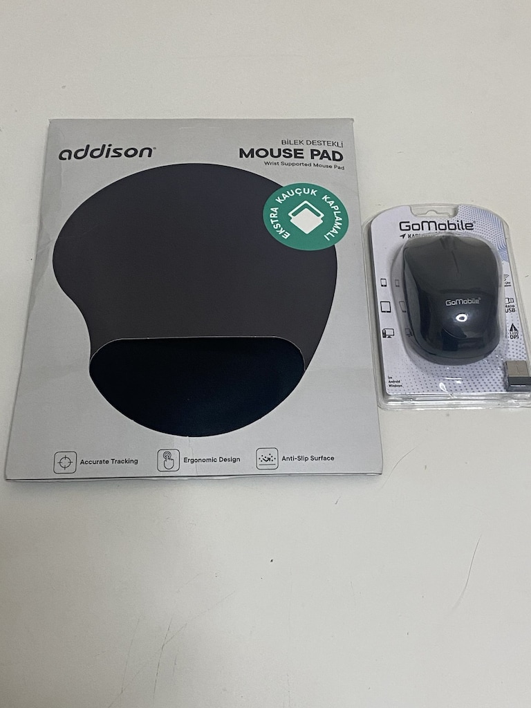 Kablosuz Klavye Mouse Set+ Mouse Pad - 5