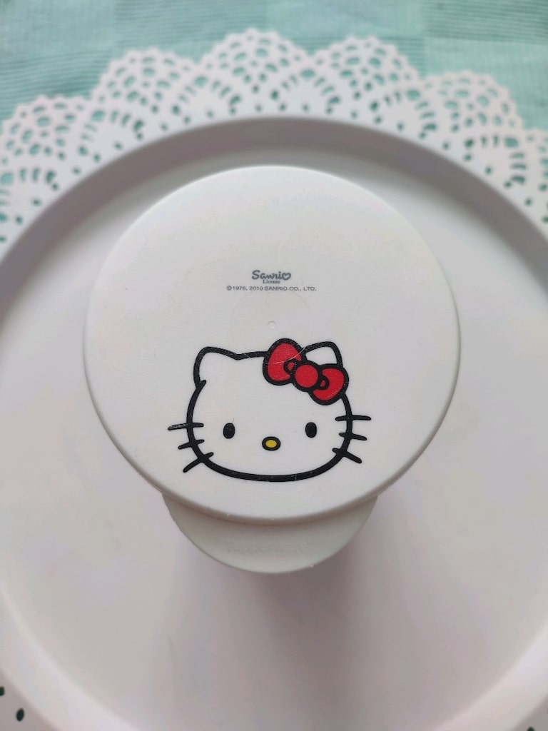 Tupperware Hello Kity Kapaklı Eko Bardak - 3