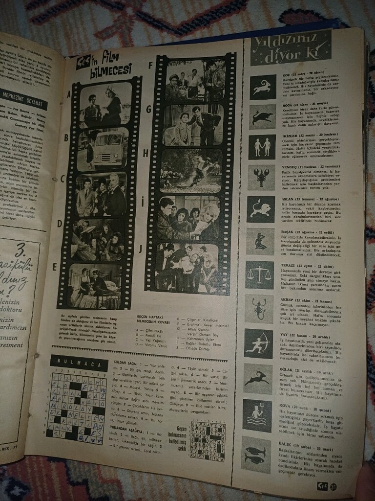 orijinal dergi kapakları ve mecmualar - 4