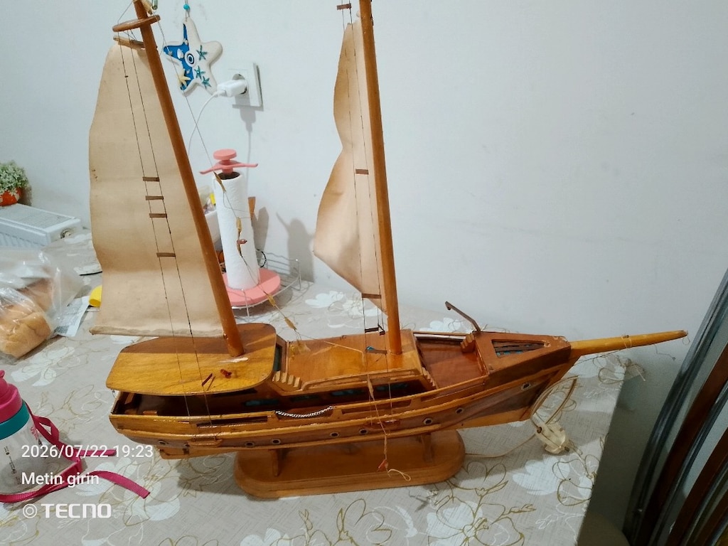 ahşap el yapımı gemi - 4