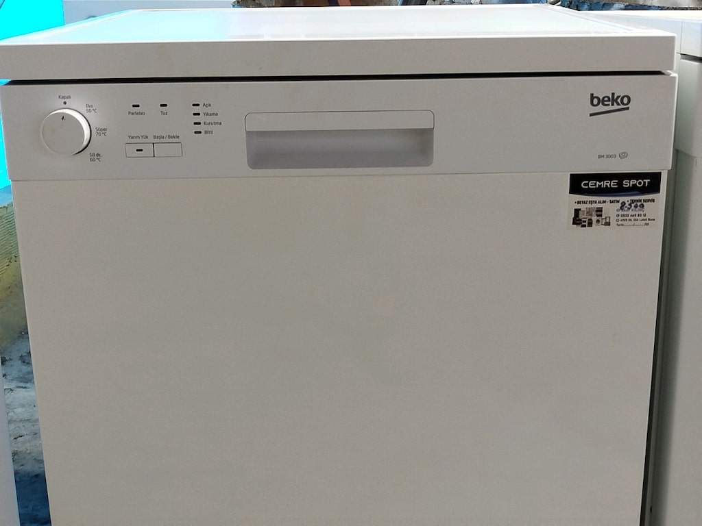 BEKO 3 PROGRAM BULAŞIK MAKİNESİ İZMİR İÇİ 3 AY GARANTİMİZ VARDIR - 2