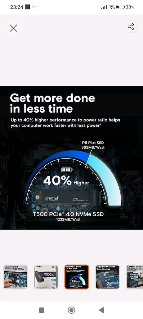 1 TB M2 SSD - 4
