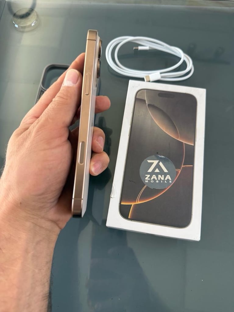 İPHONE 16 PRO MAX 512 GB HAFIZA PİL 93 DEVİR 301 ORJİNAL KUTULU - 5