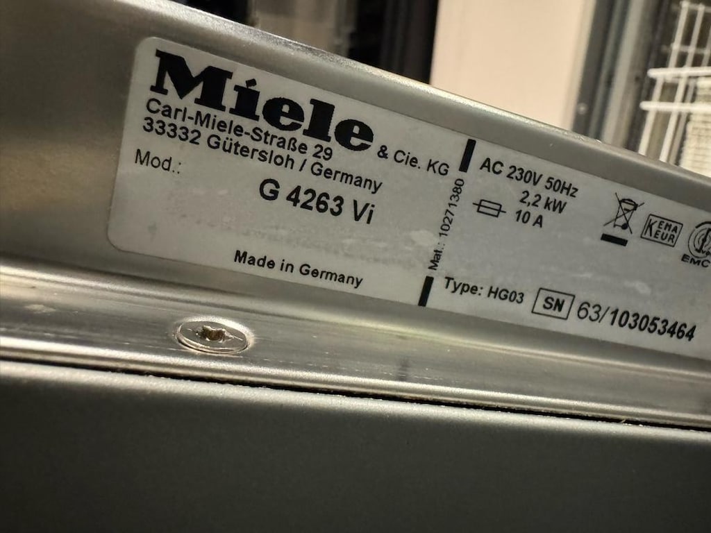 Miele Bulaşık Makinesi Ankastre - 5