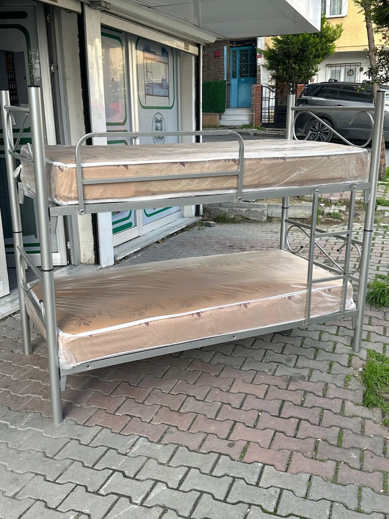 ELLİ BİR PROFİL ÇELİK RANZA İKİ YATAK İÇİNDE -KAPIDA ÖDEME - 2