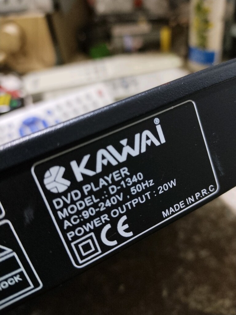 KAWAİ - D 1340 MARKA VE MODEL NUMARALI DVD VİDEO OYNATICI - 7