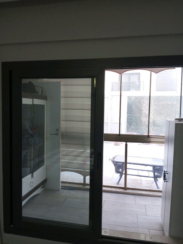 PVC Antrasit renk Sürgülü Cam ve Otomatik Pancur - 2