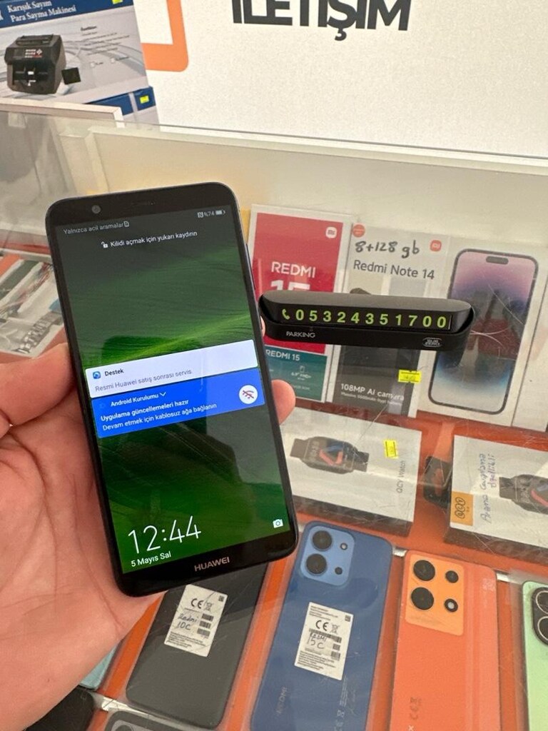 huawei p smart 32gb/3gb sorunsuz telefon tuşlu parasına - 2