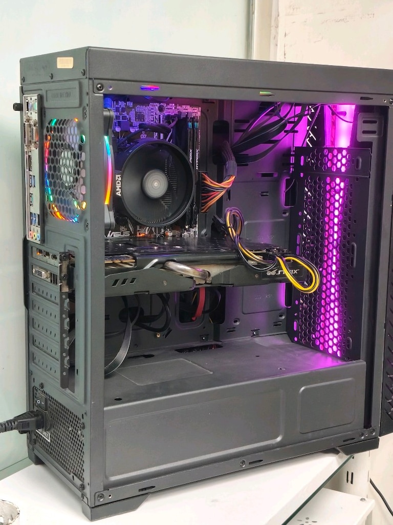 GTX 980 RYZEN 5 1600 16GB RAM 256 M2 SSD 600W OYUNCU KASASI - 7