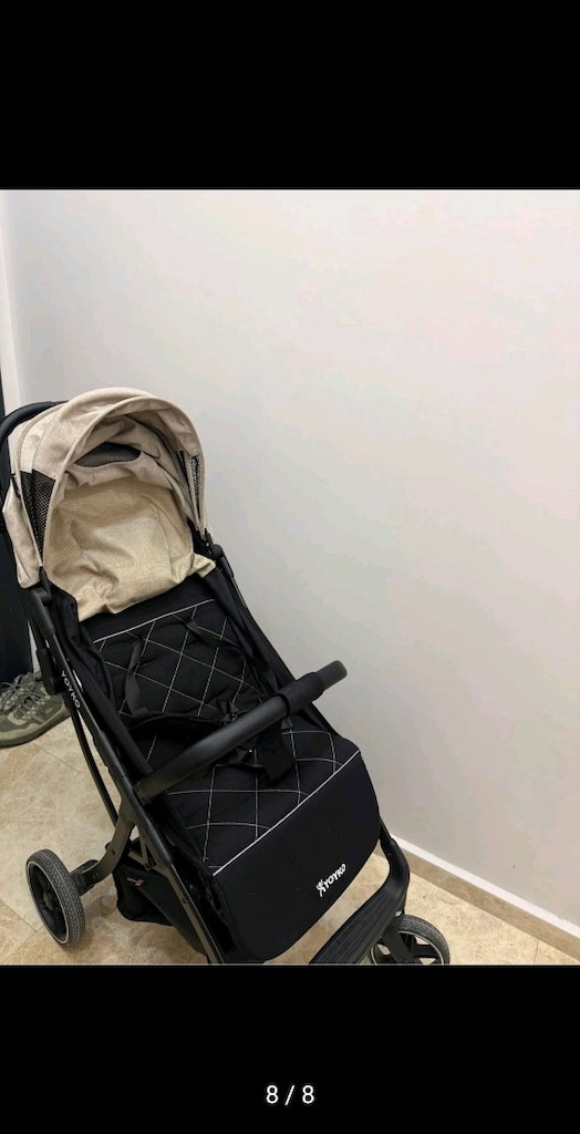 Yoyko Max Kabin Boy Tek Elle Otomatik Katlanan Pratik Bebek Arabası - 8