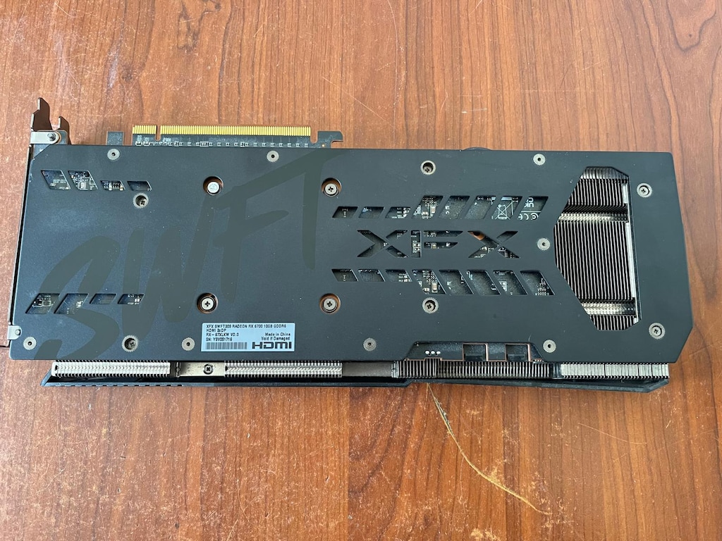 RX 6700 XFX Speedster 10 GB Ekran Kartı SIFIR AYARINDA TERTEMİZ - 4