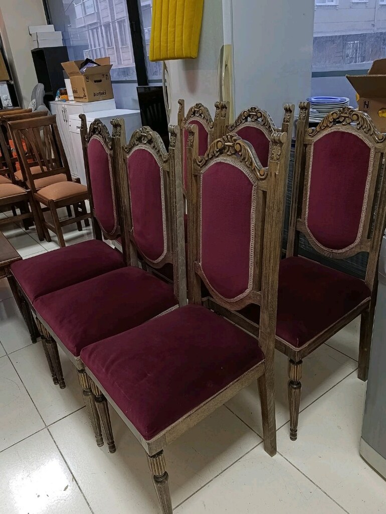 İKEA 3 KAPILI DOLAP 4,500TL ANTİKA SANDELYE TAKIMI 15,000TL - 5