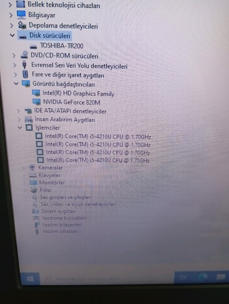 Lenovo Çift Ekran Kartlı I5 işlemci 8Ram 1Tb SSHD 2Gb Nvidia Gt940MX - 14