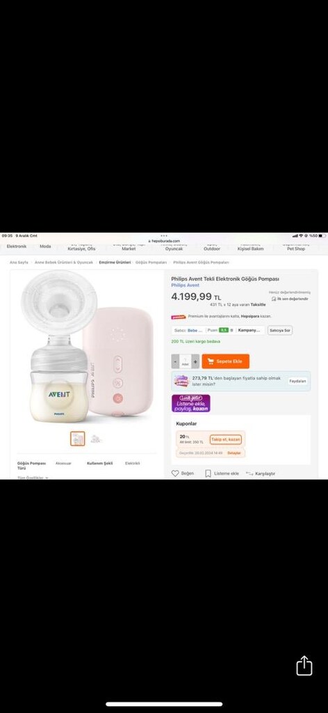 Philips Avent Göğüs Pompası - 3