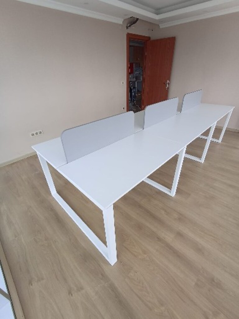 6'LI ÇOKLU MASA / WORKSTATİON / MORE OFİS - 6