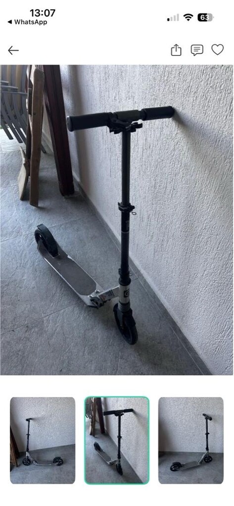 OXLE Manuel katlanabilir scooter - 2