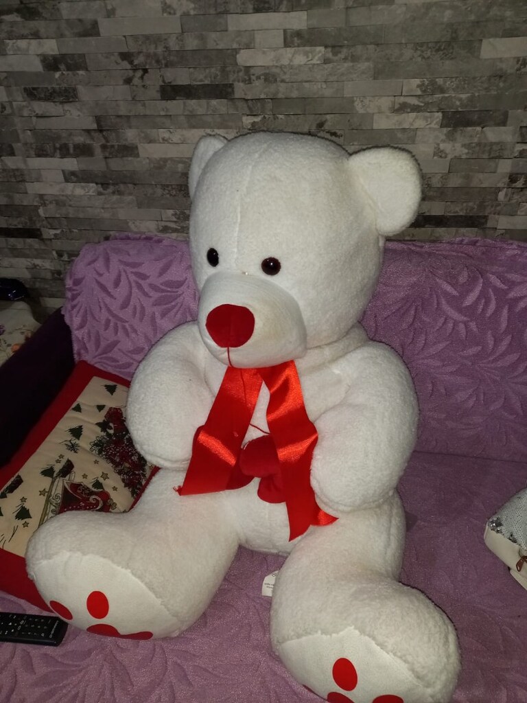 BÜYÜK BOY PELUŞ OYUNCAK AYI - 7