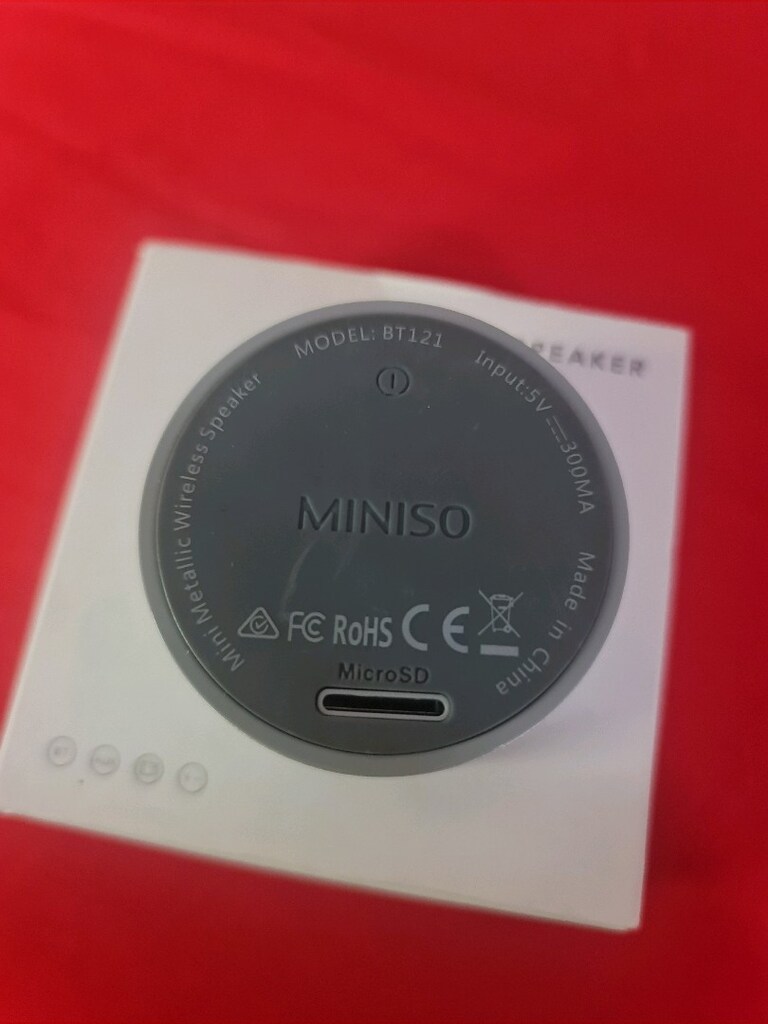 mınıso speaker bt121 silver bluetooth hoparlör - 5